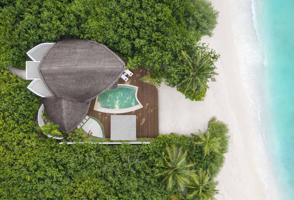Beach Pool Villa Sunset